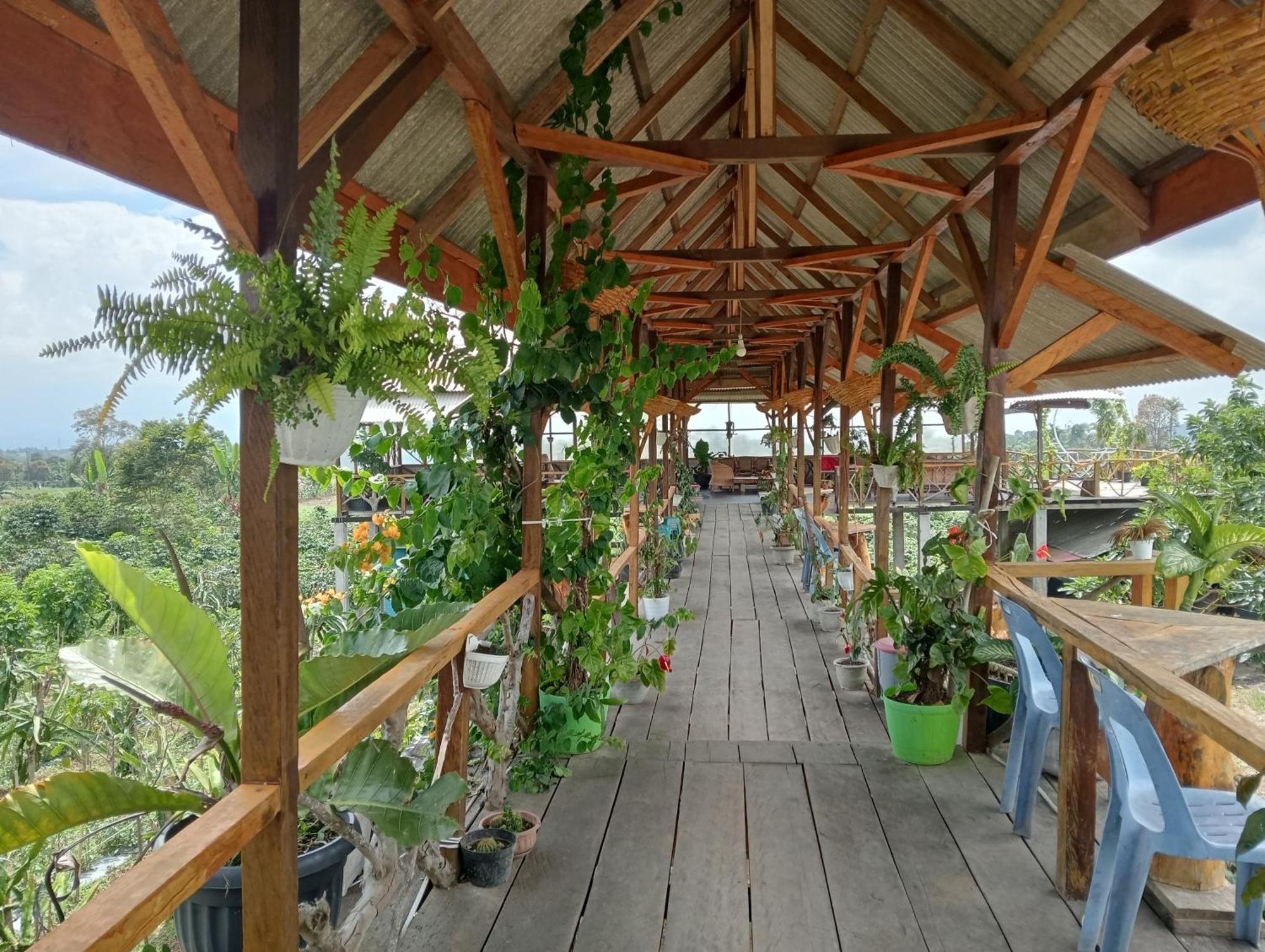 Vulkaan Homestay Berastagi Buitenkant foto